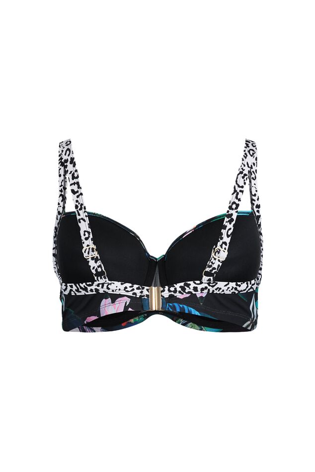 Sapph haut de bikini rembourré avec imprimé floral - Caló des Moro  image number 1