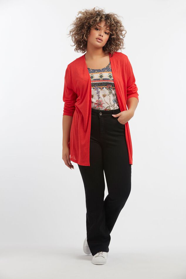 Fin cardigan ouvert image number 4