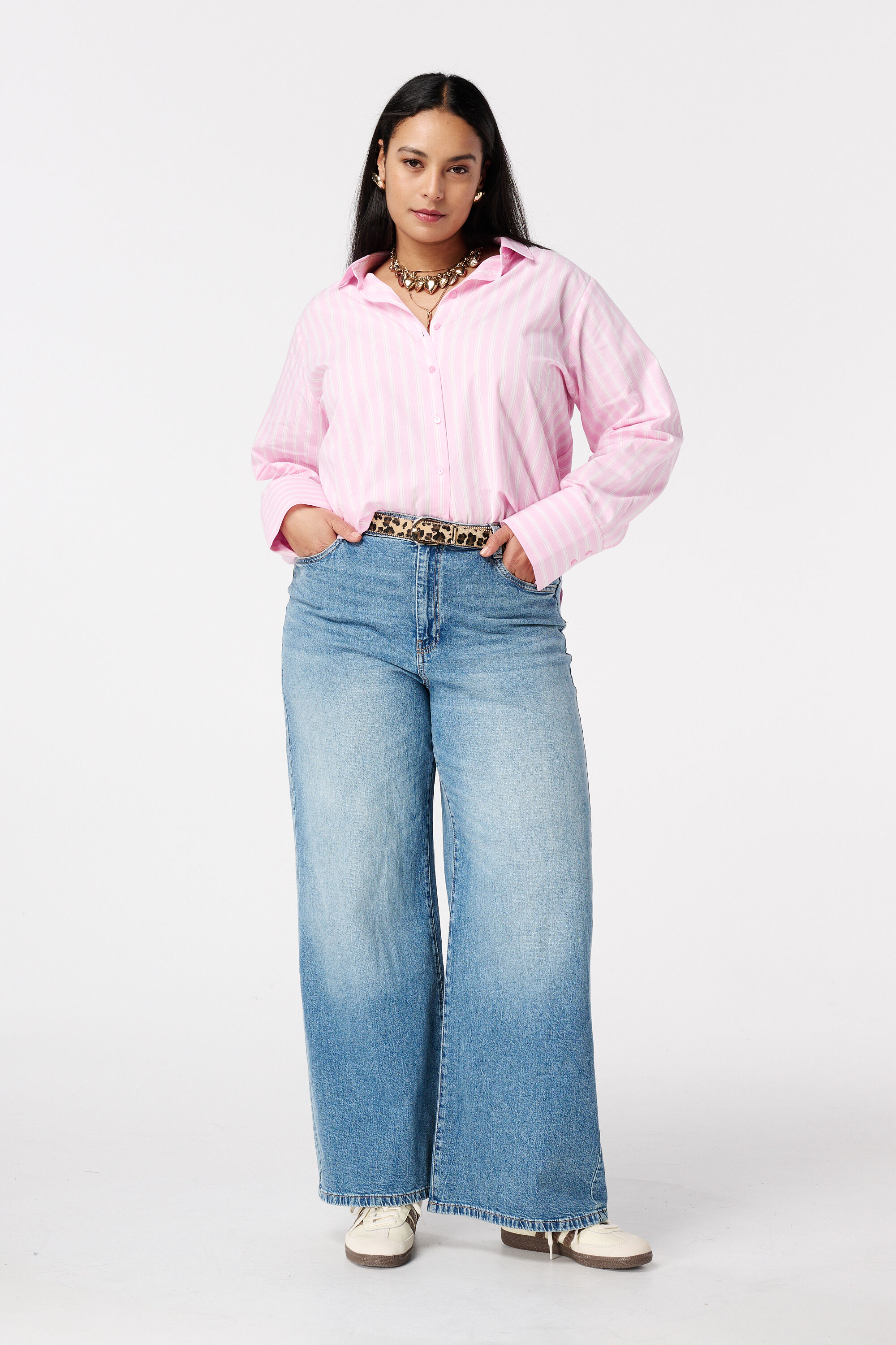 Blouse ray&eacute;e image number 5