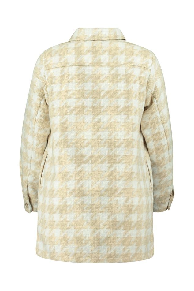 Veste-chemise à imprimé pied-de-poule image number 3