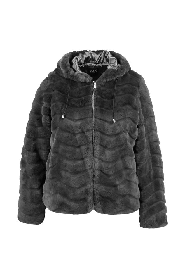 Manteau en fausse fourrure image number 2