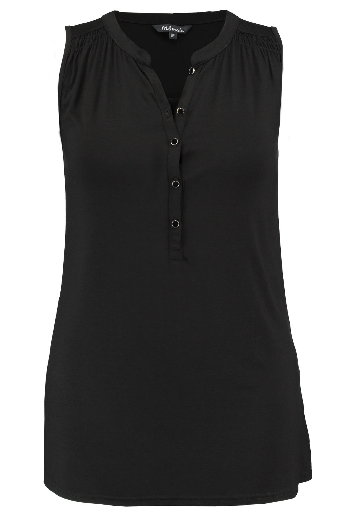 Haut pliss&eacute; uni avec dentelle image number 1