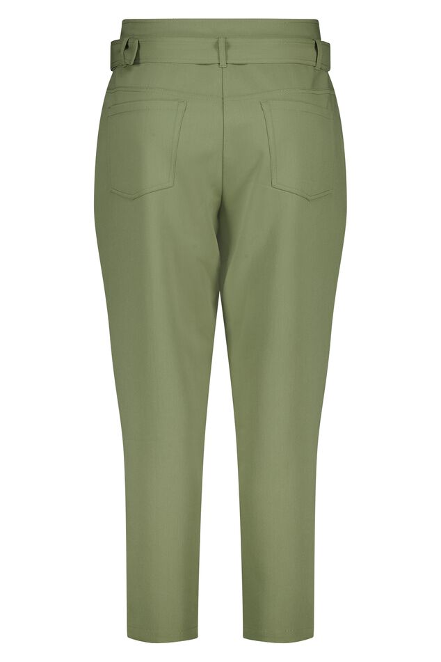 Femmes Pantalon paperbag avec ceinture MS Mode