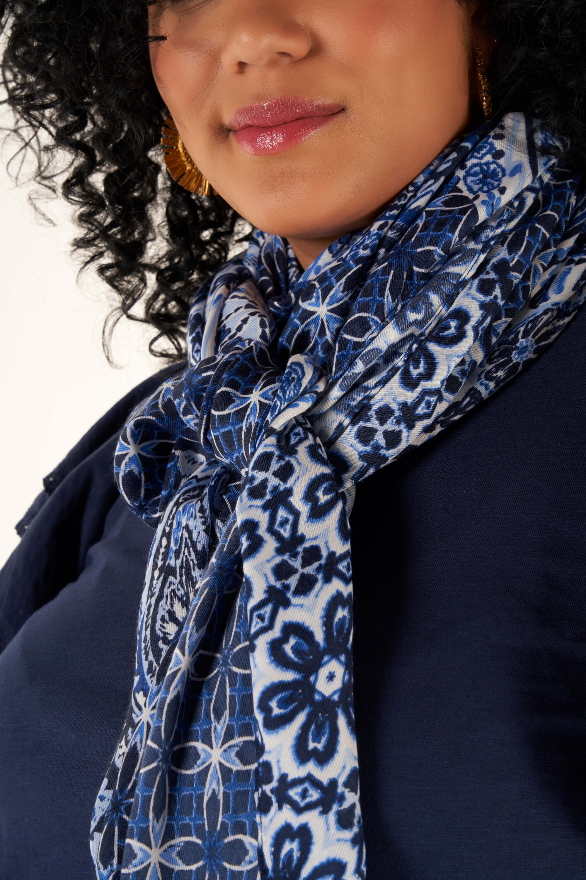 &Eacute;charpe &agrave; imprim&eacute;  image number 1