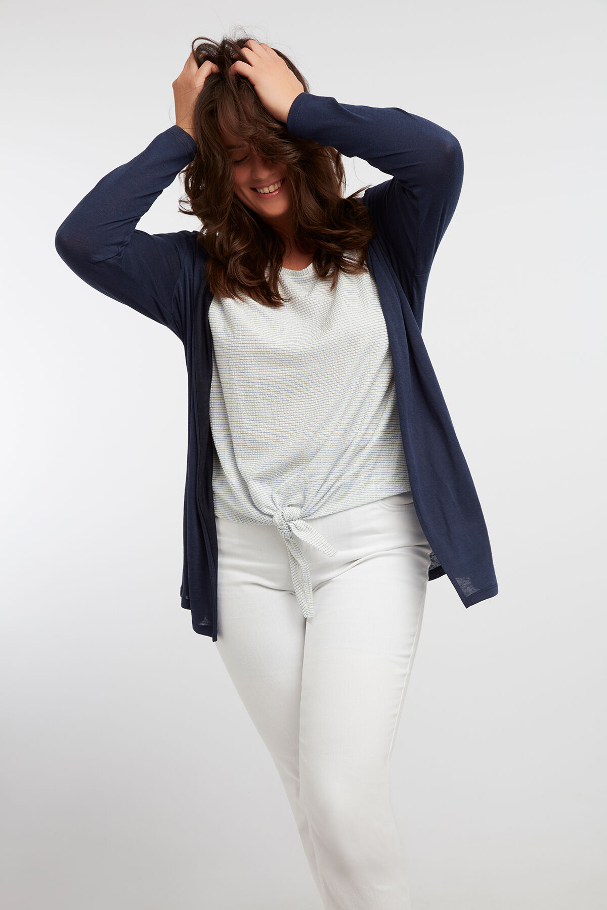 Cardigan fin ouvert image number 4