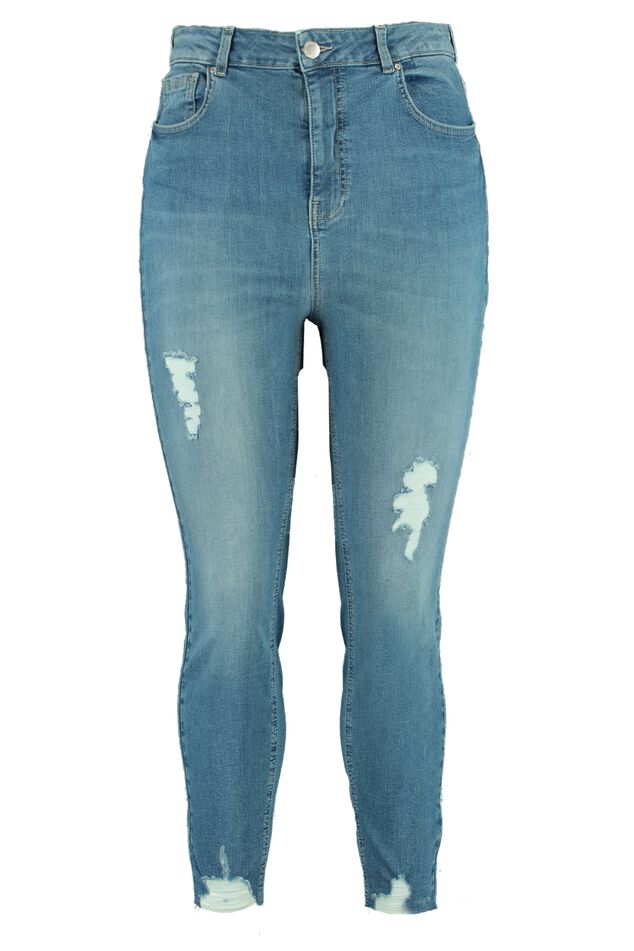 Jeans avec déchirures image number 1
