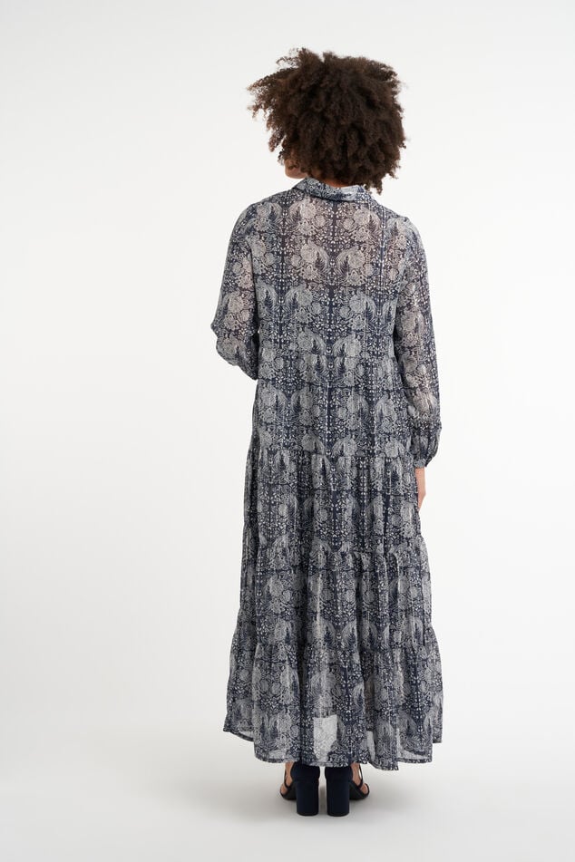 Robe longue à imprimé floral image number 4
