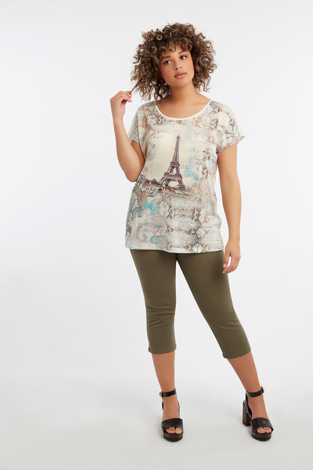 Jean jegging court image number 0