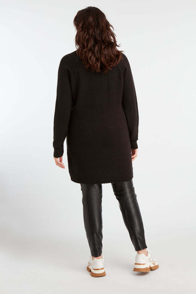 Robe pull avec col en V        image number 5
