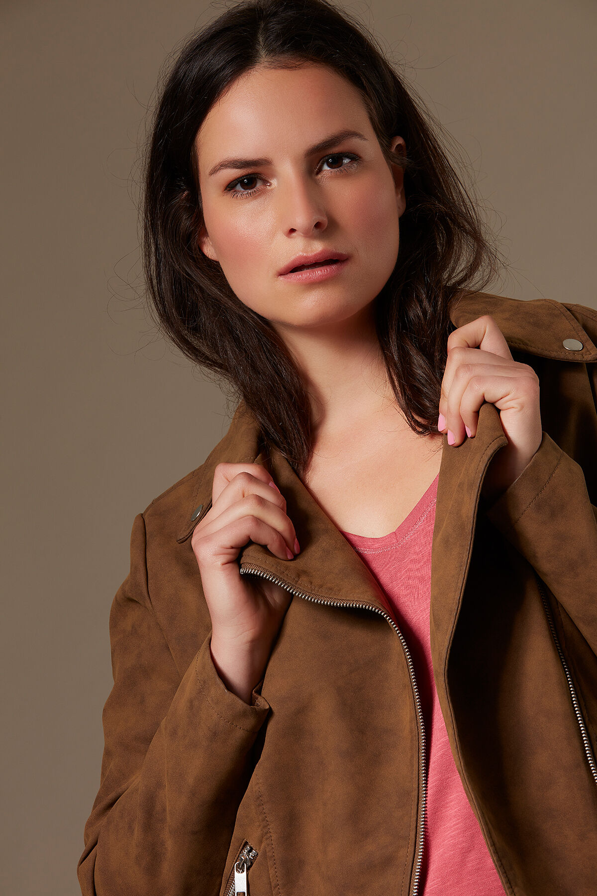 Veste imitation daim image number 3