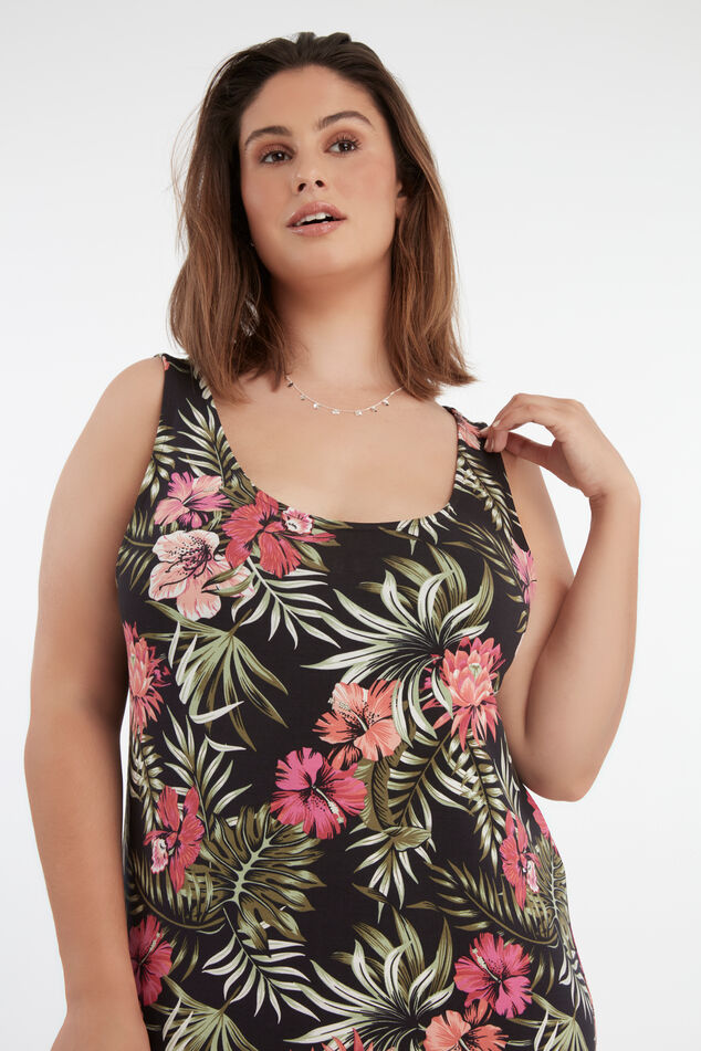 Robe maxi avec fente image number 3