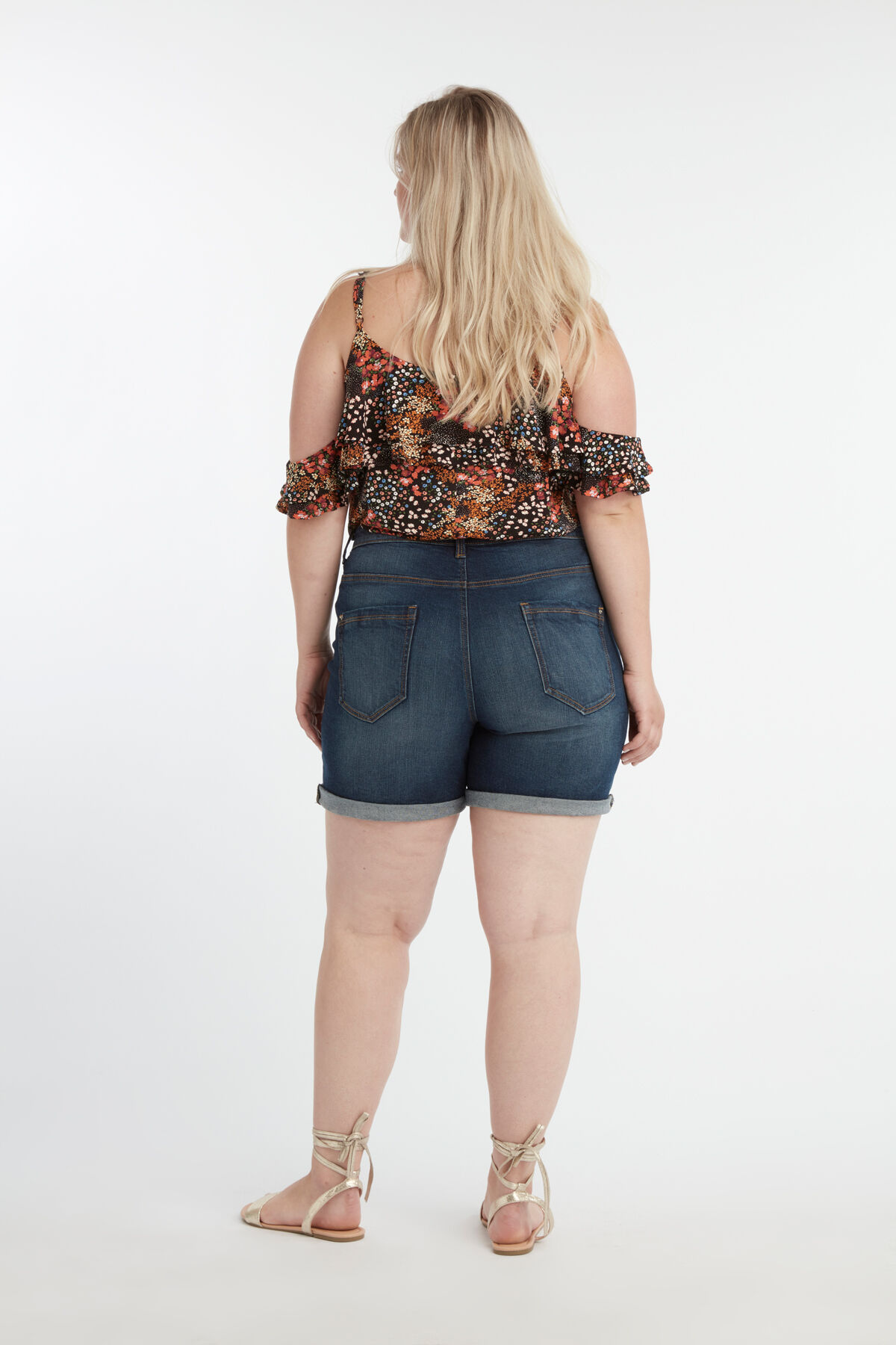 Short en denim image number 4