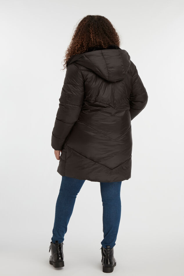 Veste matelassée à capuche  image number 3