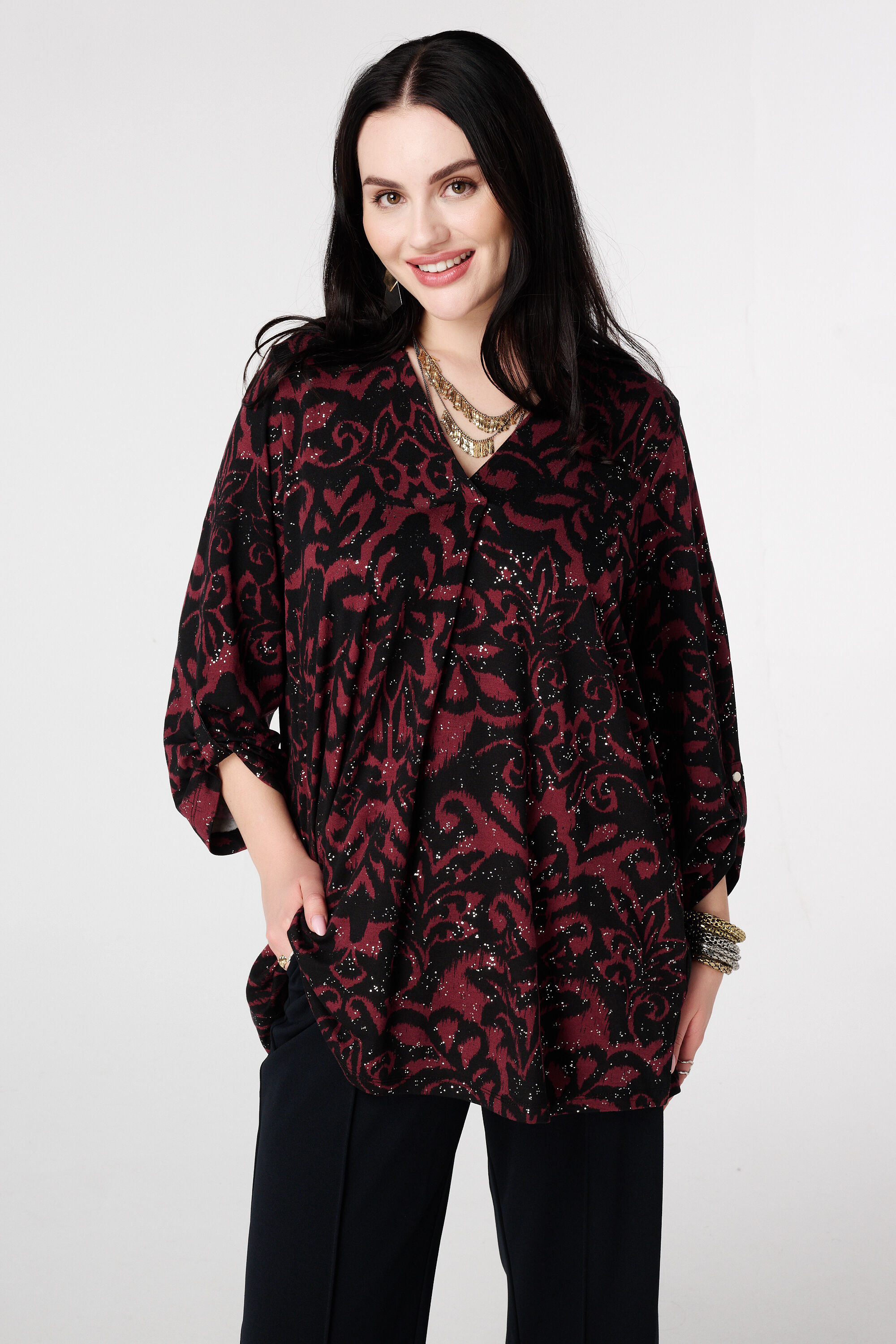 Top stretch imprim&eacute; foil