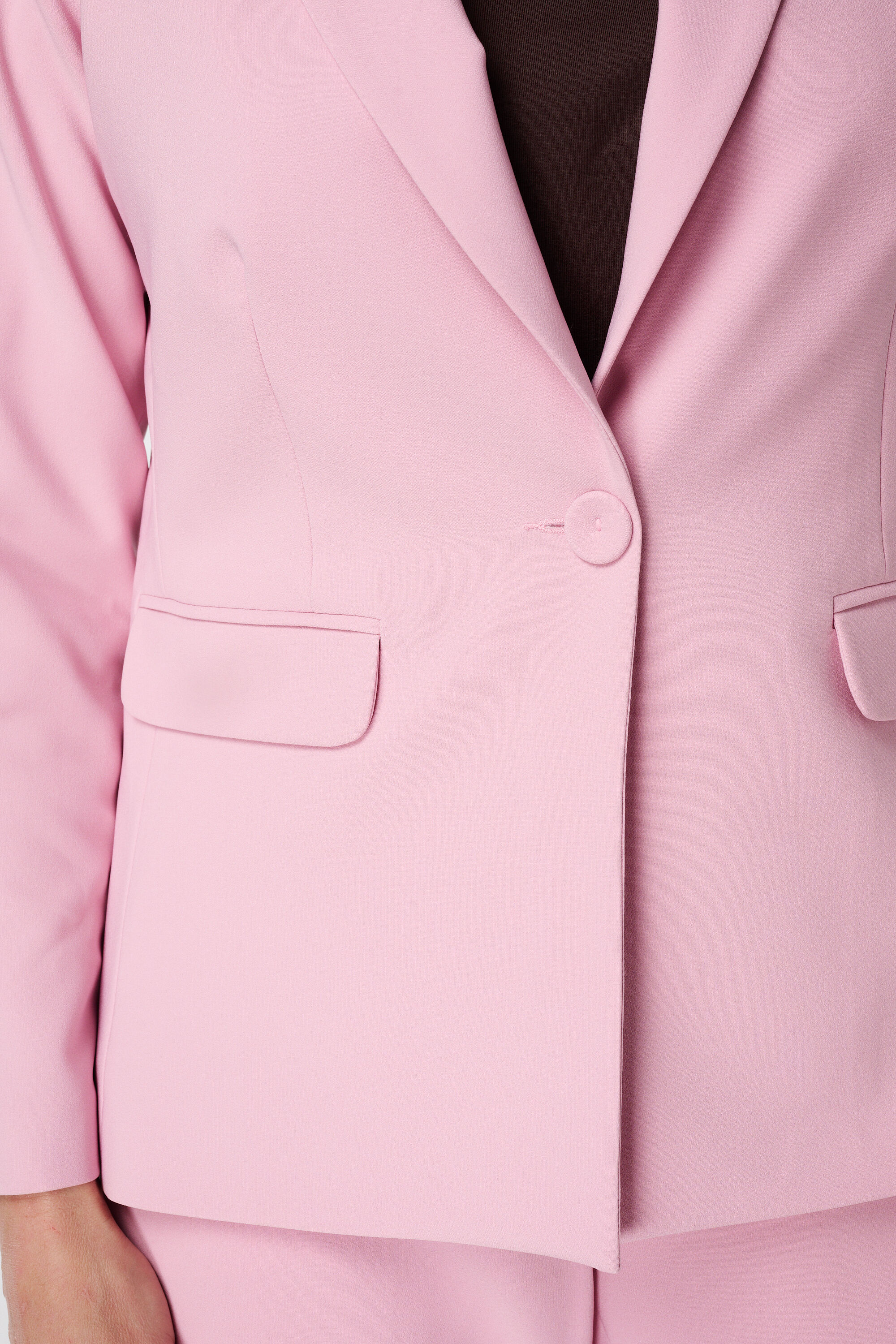 Veste blazer &agrave; un bouton image number 6