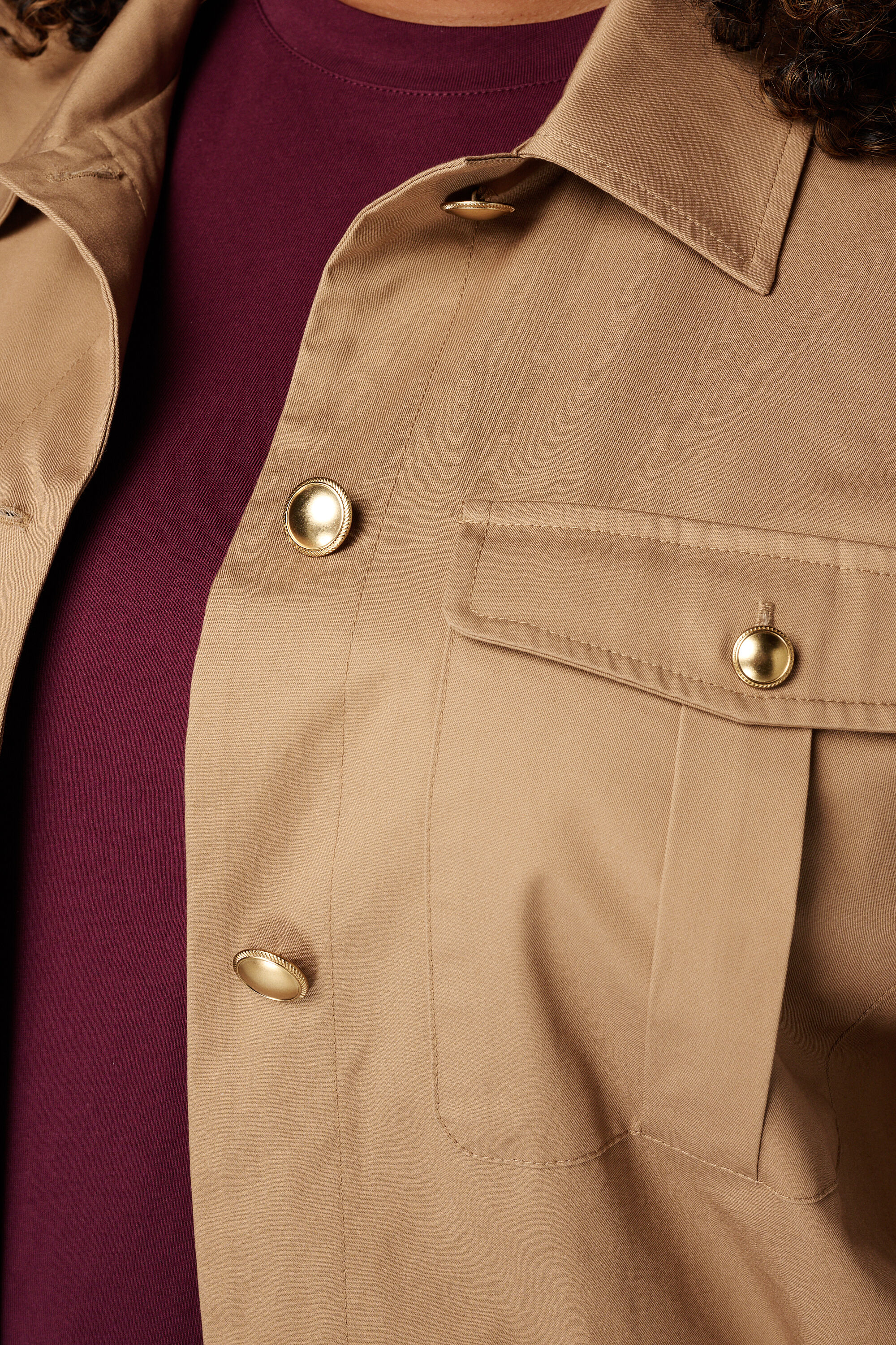 Veste utility avec manches bouffantes image number 6