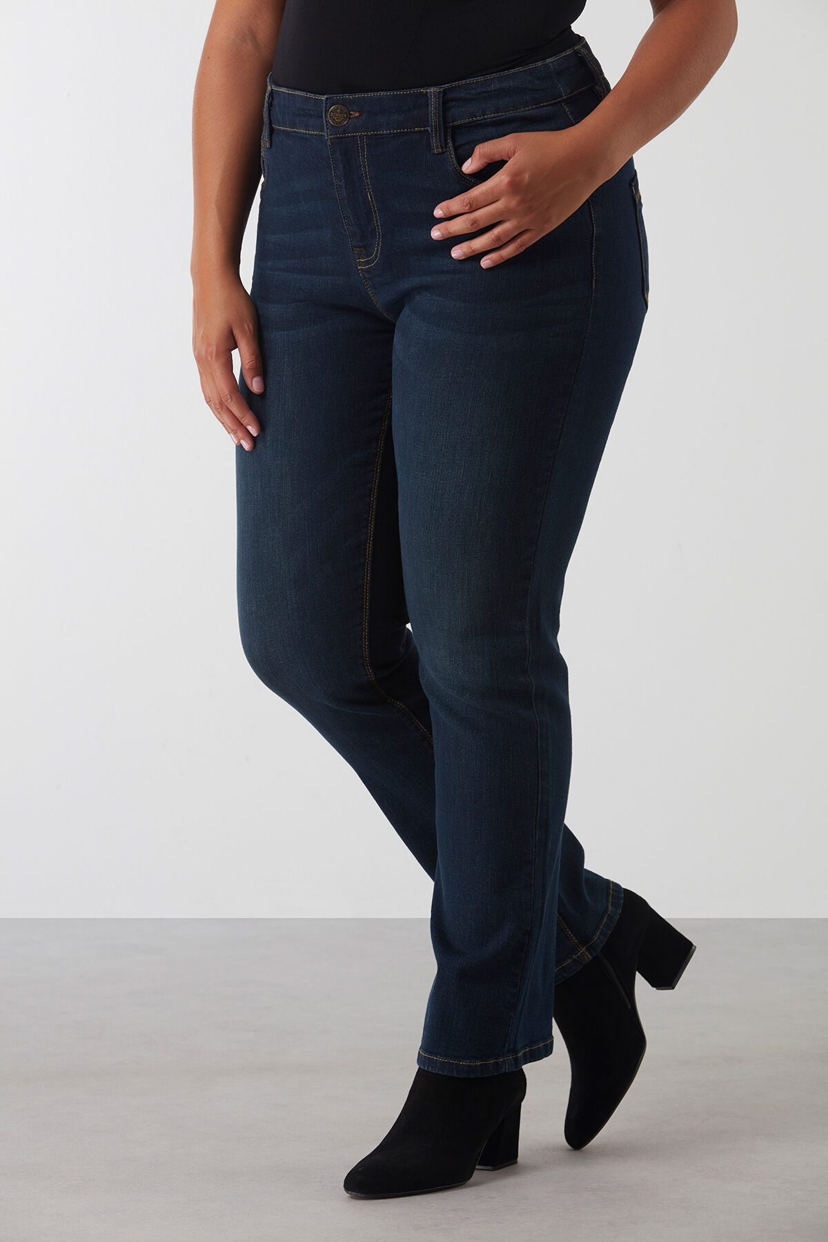 Jeans droit LILY image number 0