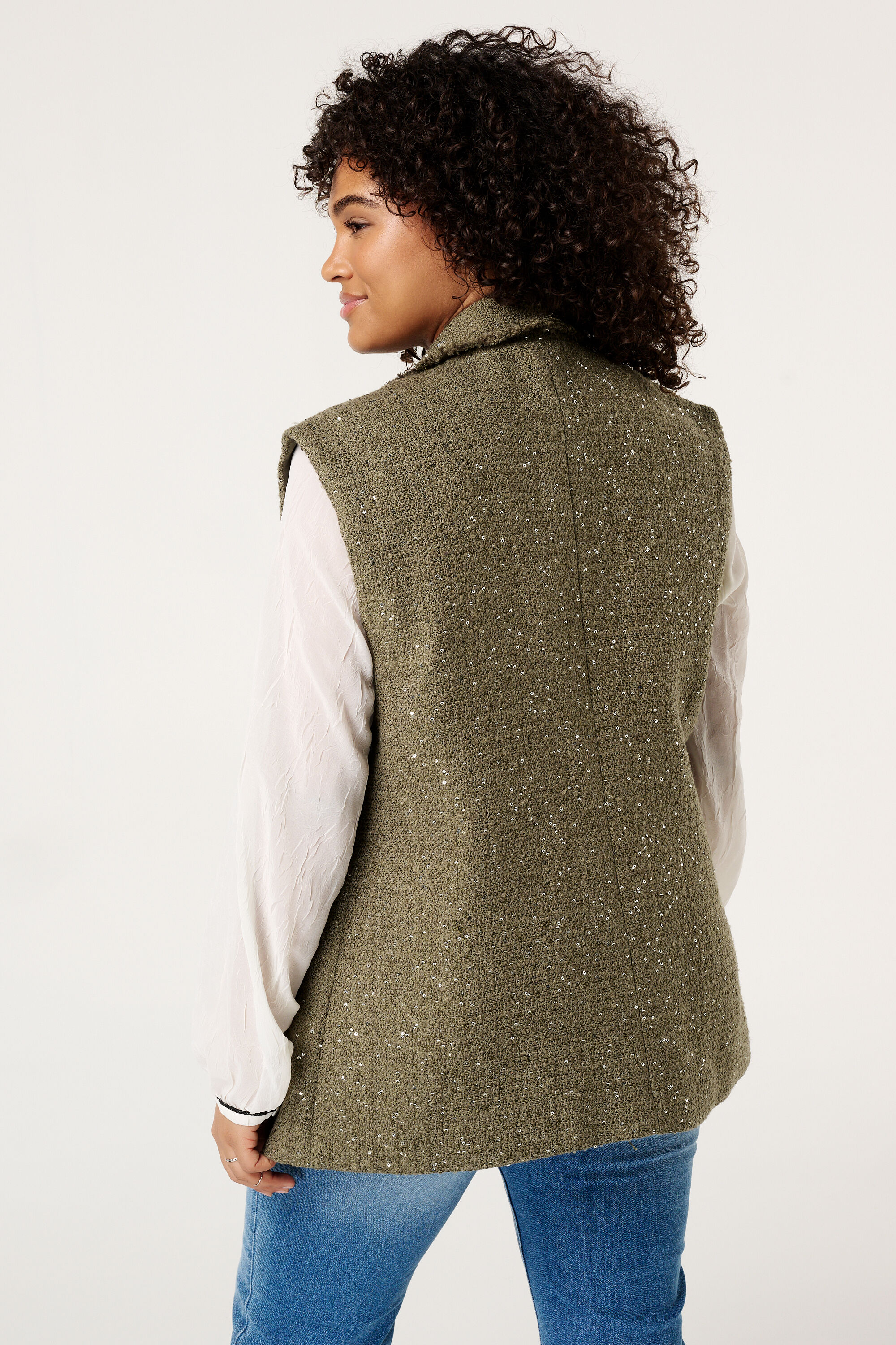 Gilet en tweed image number 3