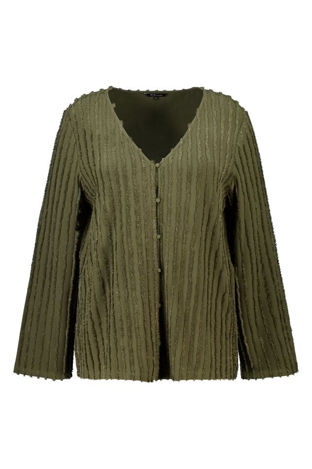 Top avec texture frangée image number 1