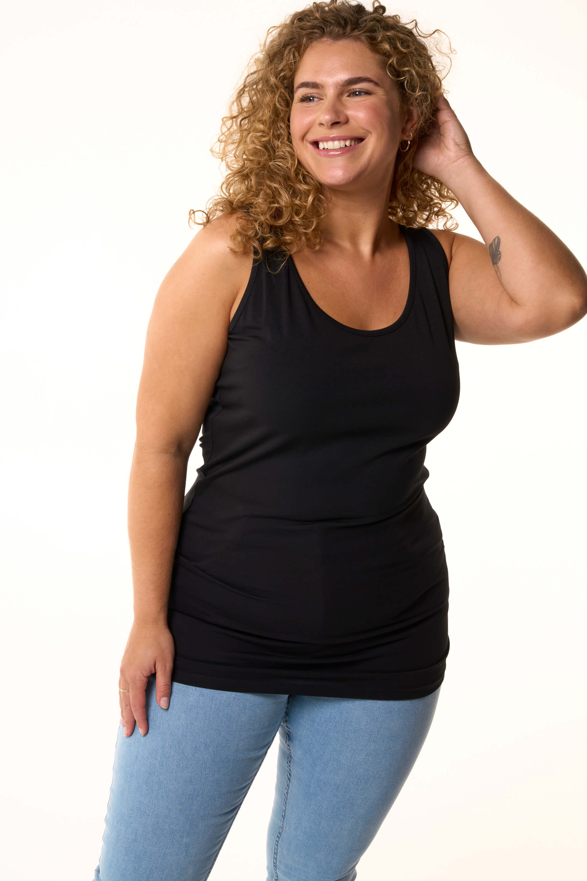 D&eacute;bardeur long en coton (2) image number 5