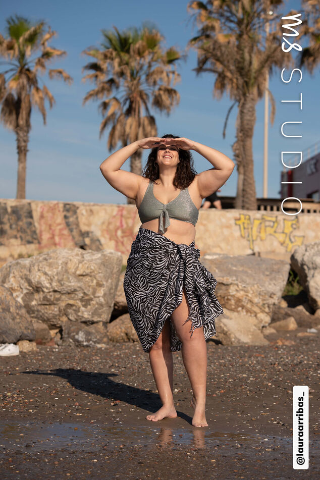 Haut de bikini avec paillettes image number 0