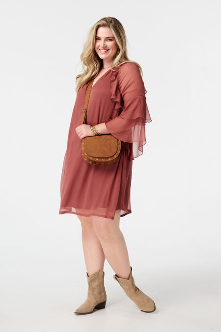 Sac bandoulière aspect daim Sac bandoulière aspect daim