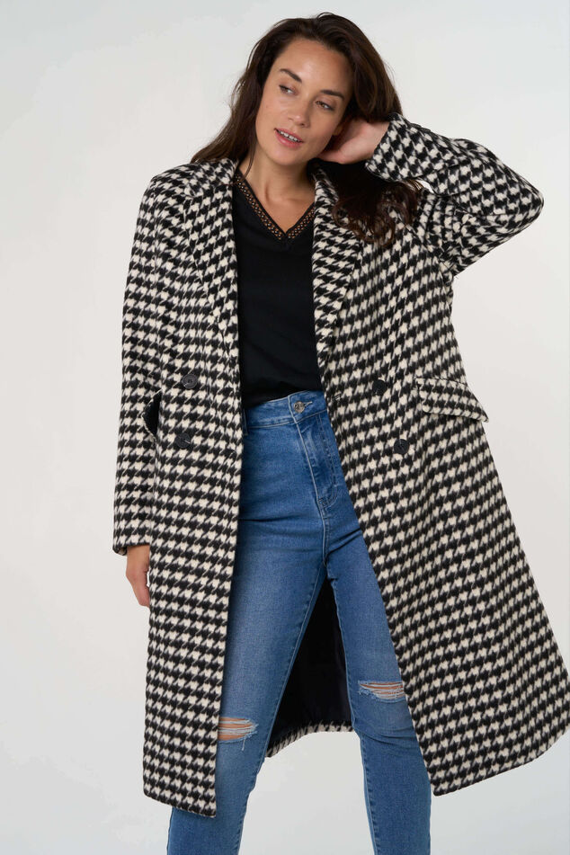 Manteau bicolore  image number 0