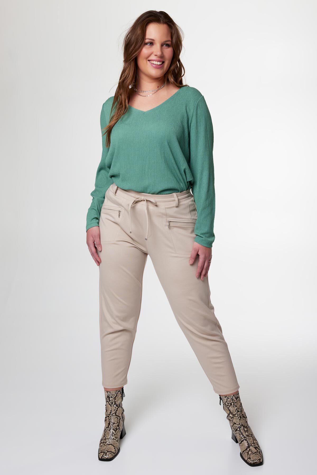 Pantalon femme zippé clearance