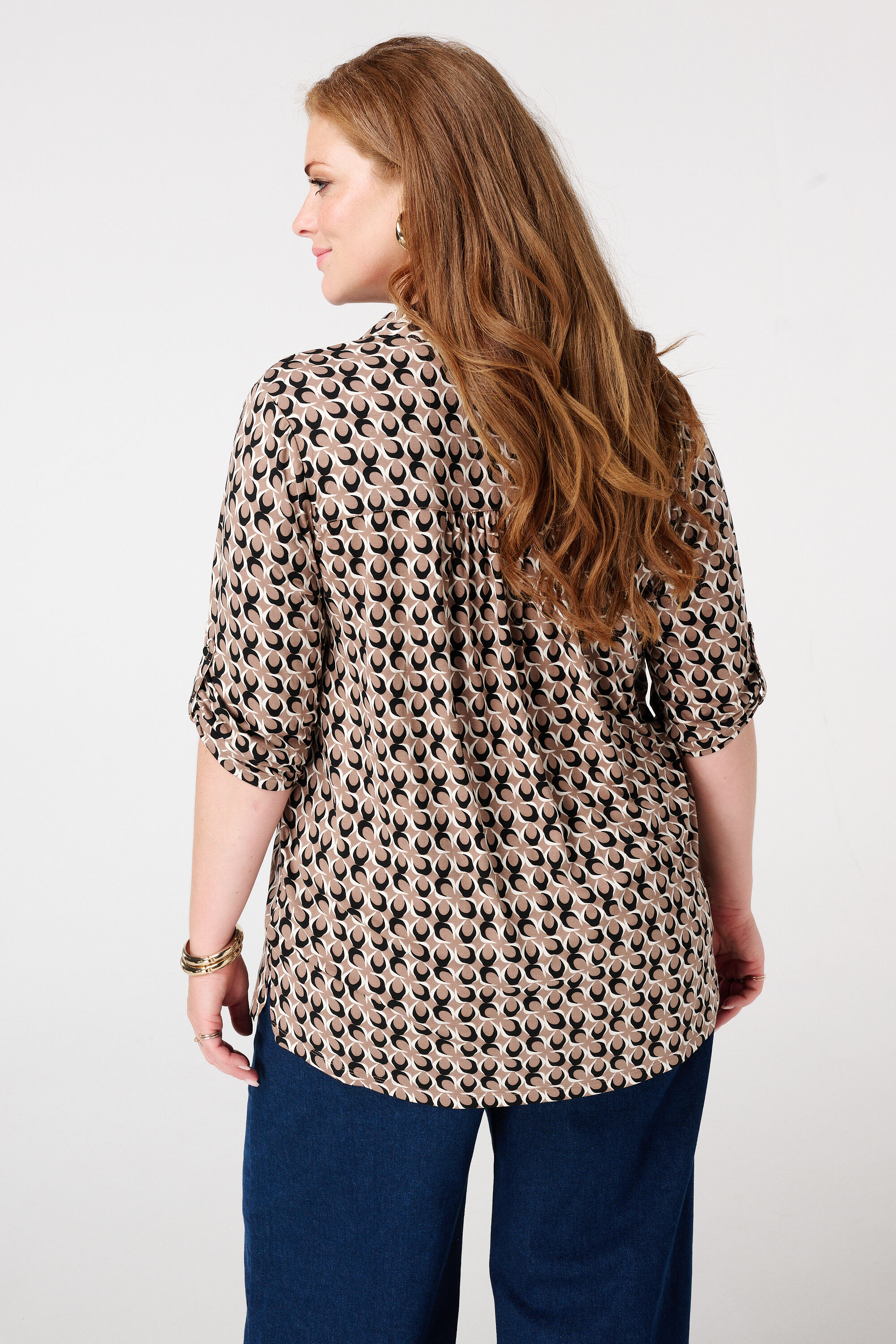 Top en jersey imprim&eacute; image number 3