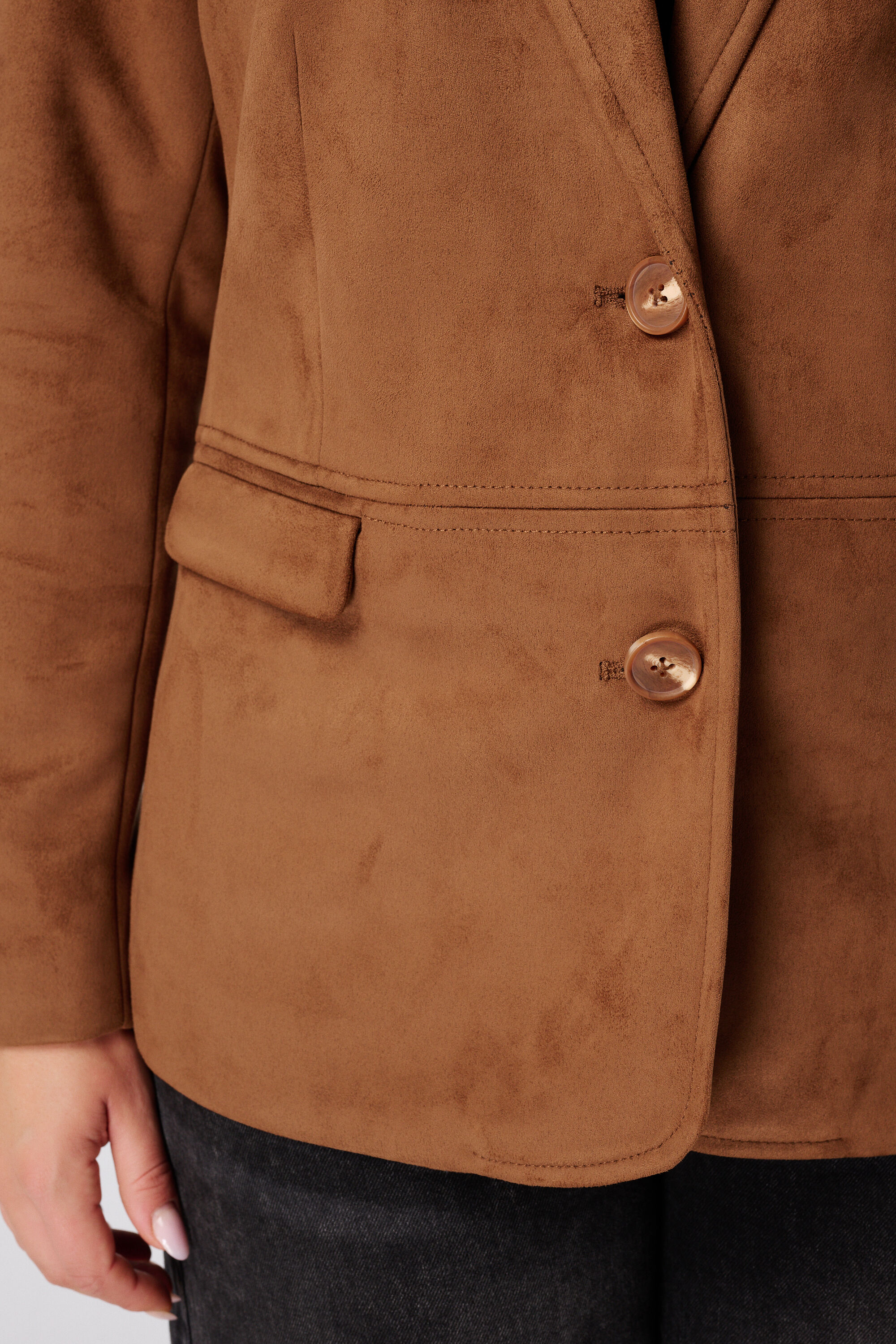 Blazer en su&eacute;dine image number 6