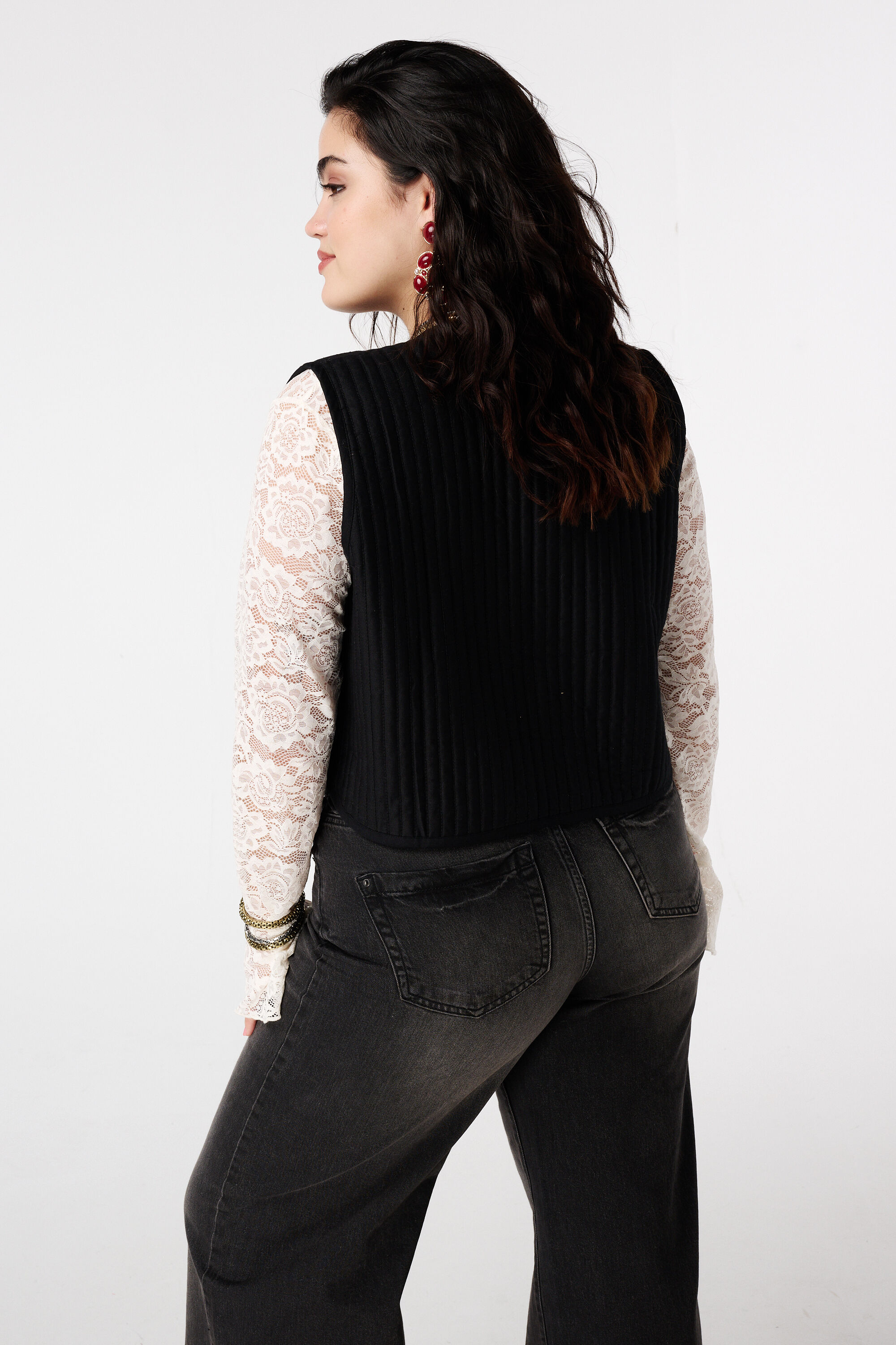 Gilet avec broderie image number 3