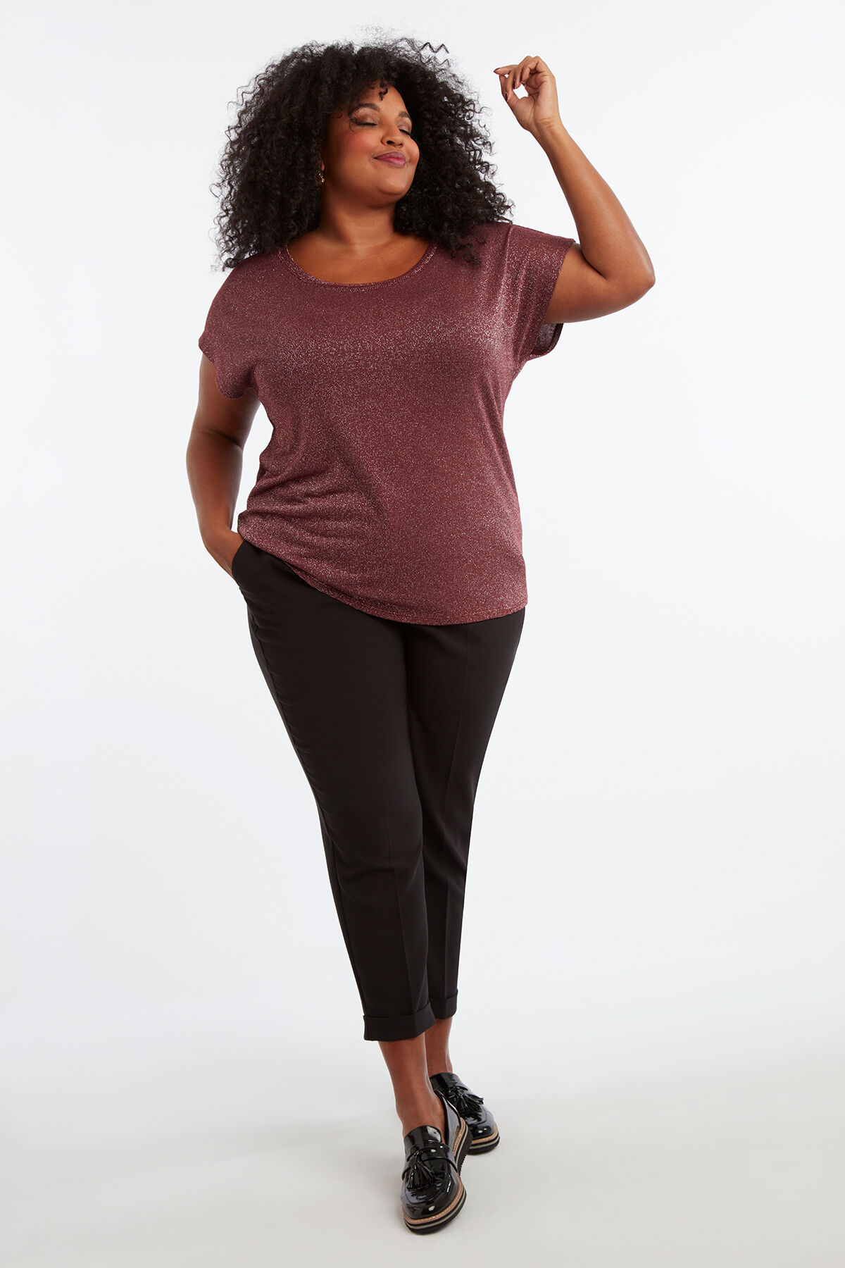 Haut en Lurex image number 3