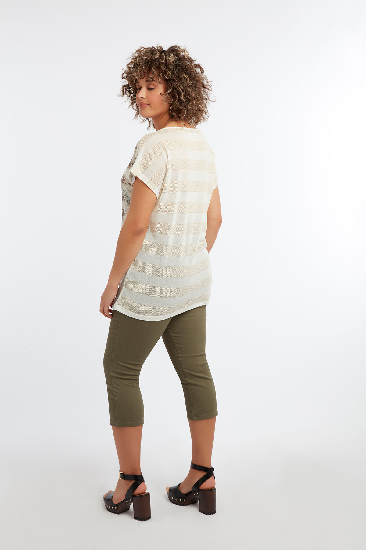 Jean jegging court image number 4