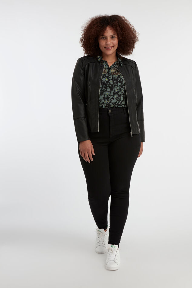 Veste en cuir PU  image number 5