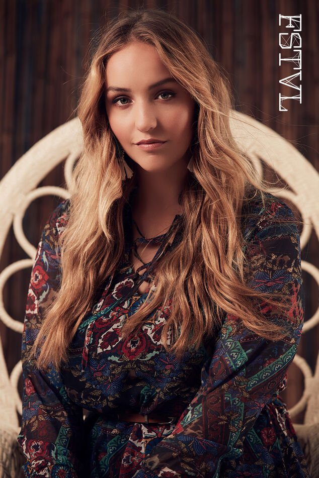 Robe à volants à coupe ample image number 0