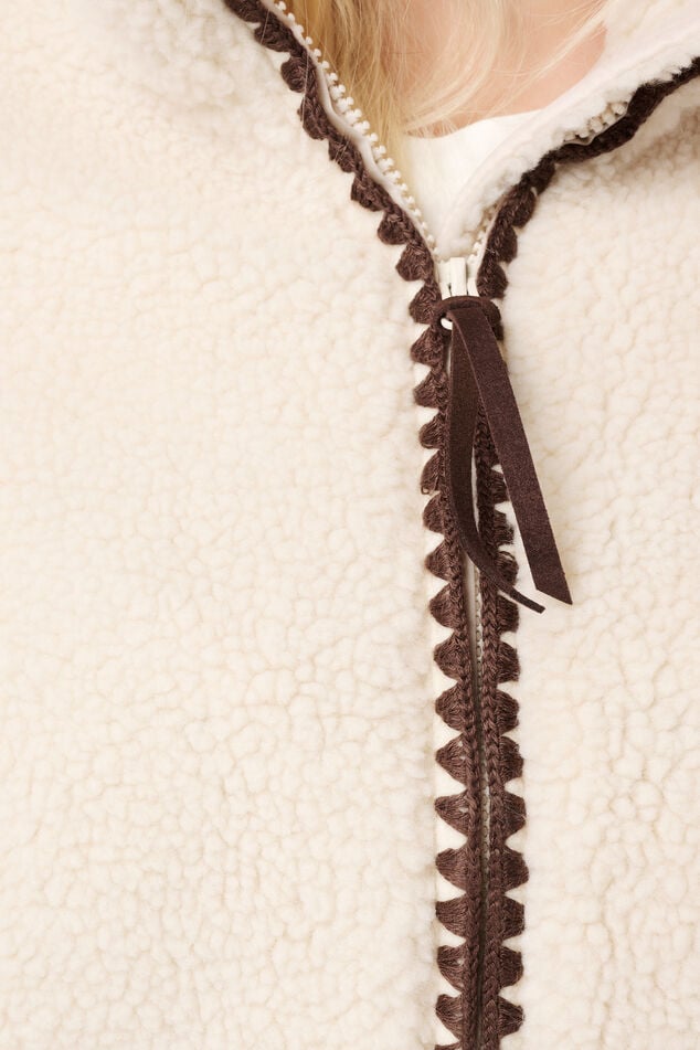 Veste Teddy avec fermeture éclair image number 6