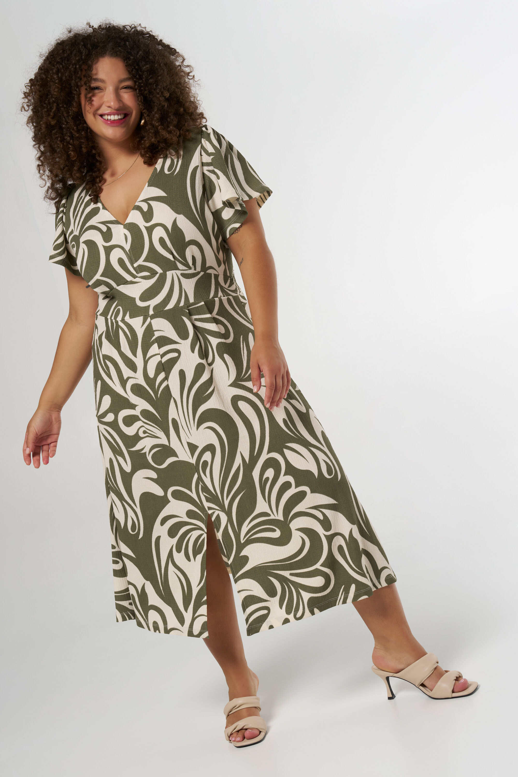 Femmes Robe a imprime MS Mode