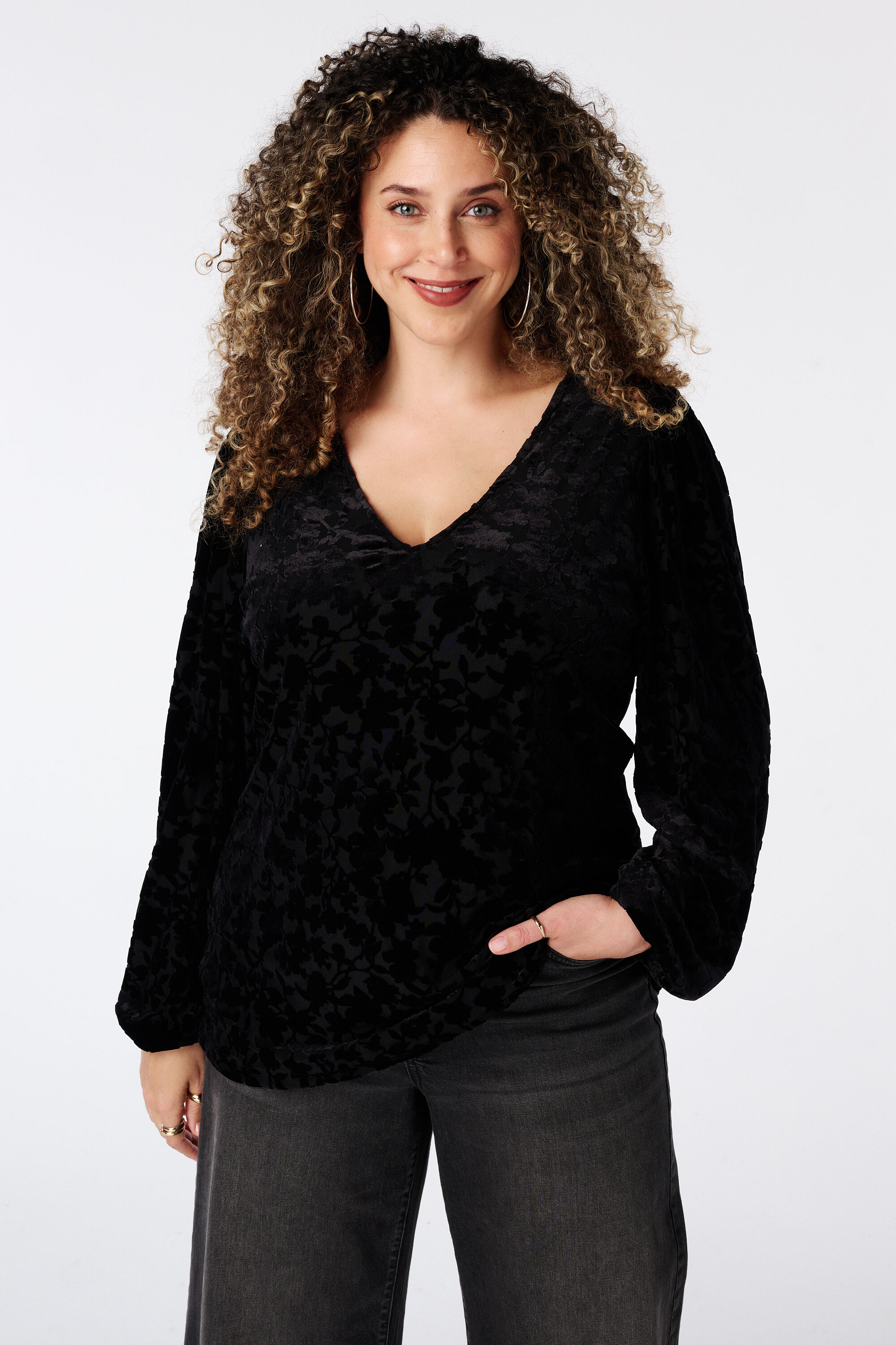 Top en velours