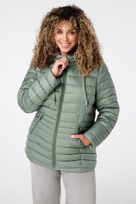 Veste légèrement matelassée Veste légèrement matelassée