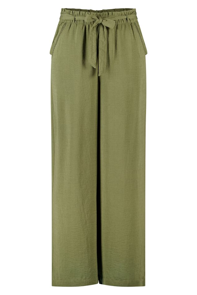 Pantalon avec taille élastique image number 1