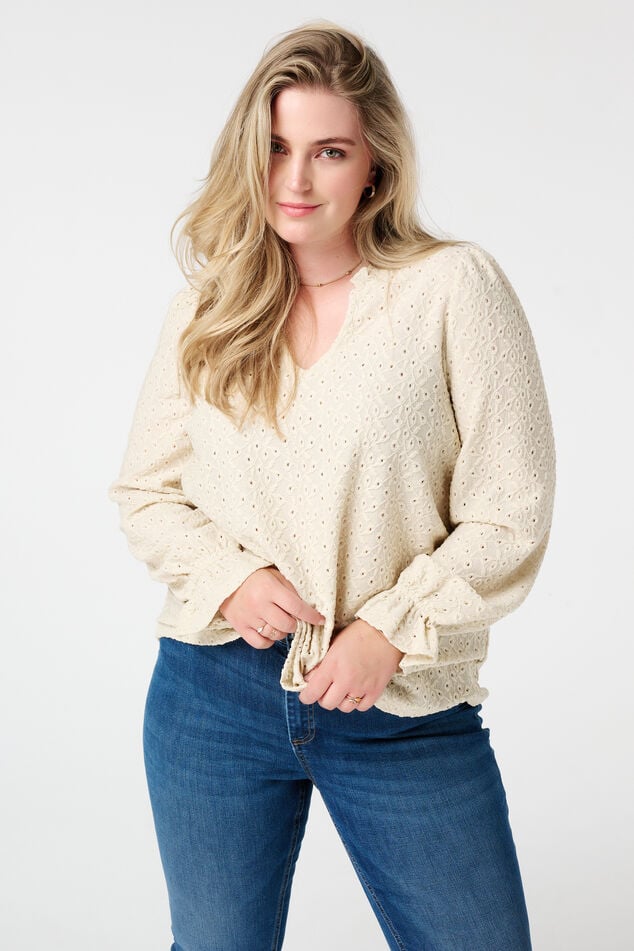 Haut avec broderie image number 0