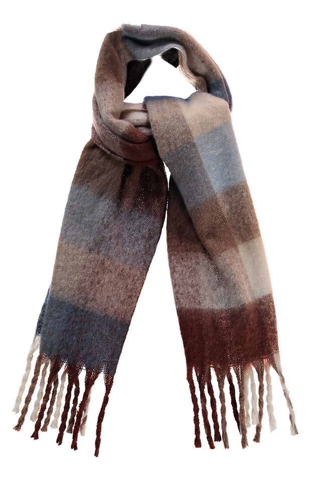 Écharpe à carreaux image number 1