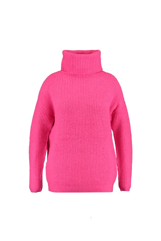 Pull-over en maille à col roulé image number 2