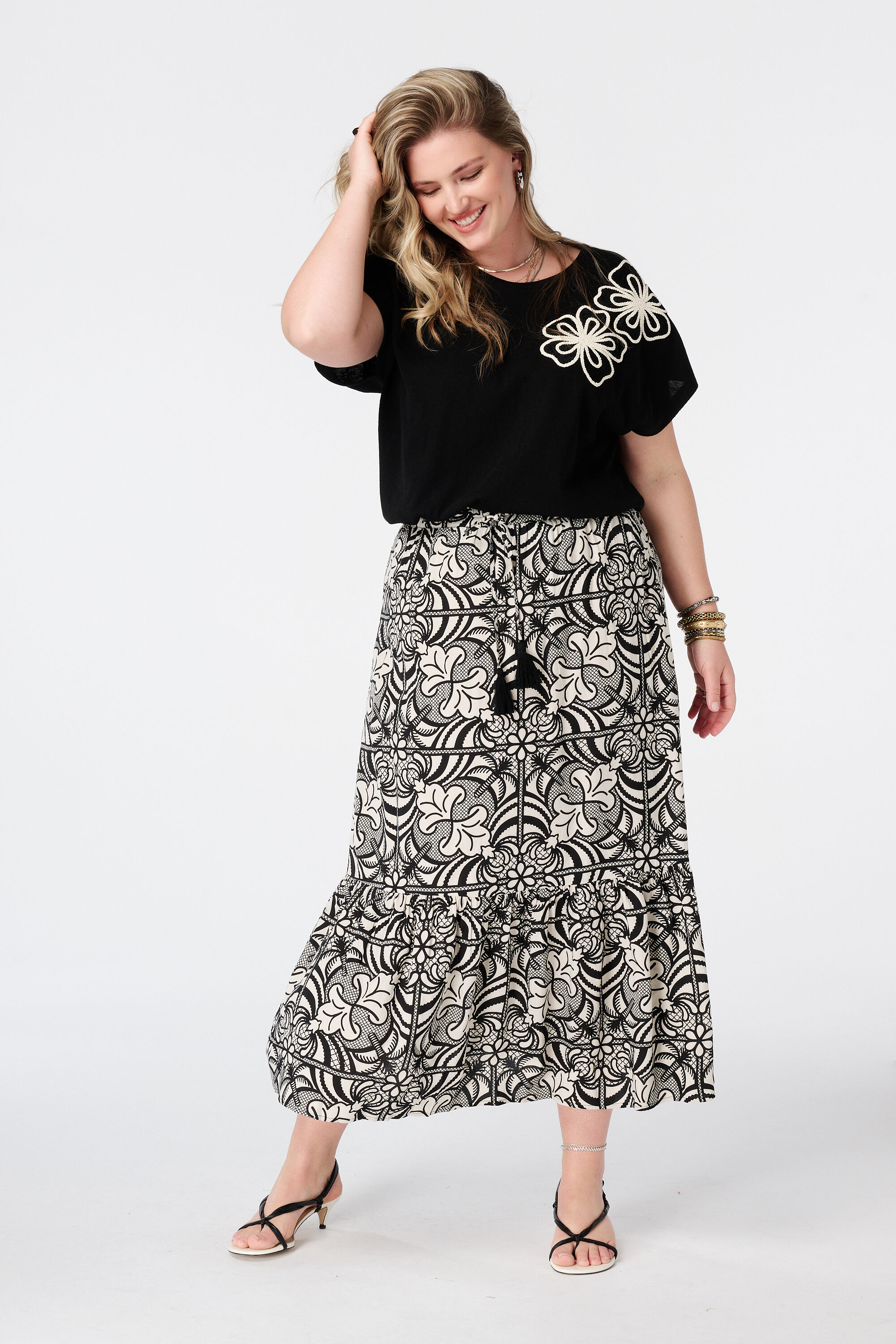 Top avec broderie image number 5