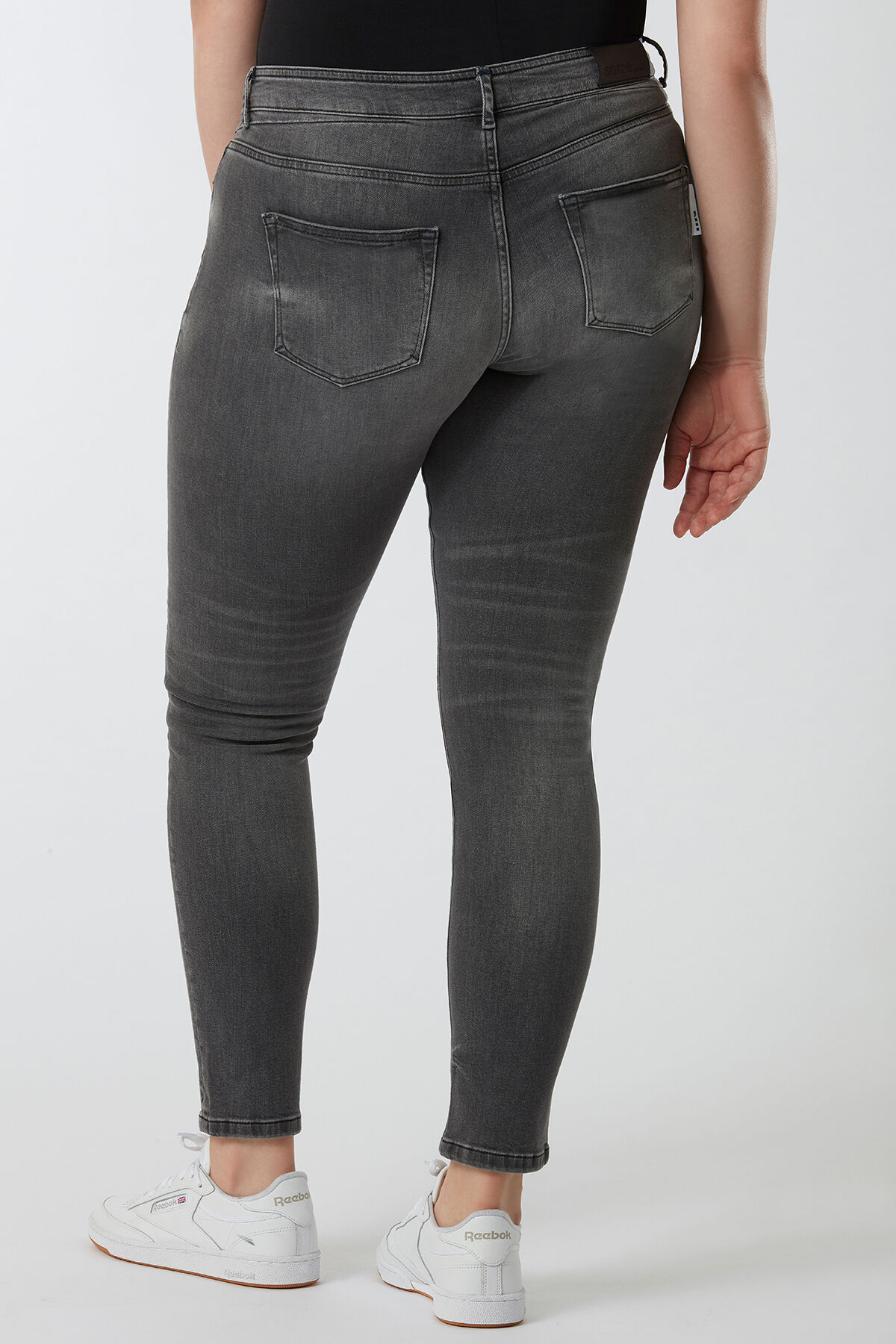 some,... jeans skinny coupe O gris image number 4