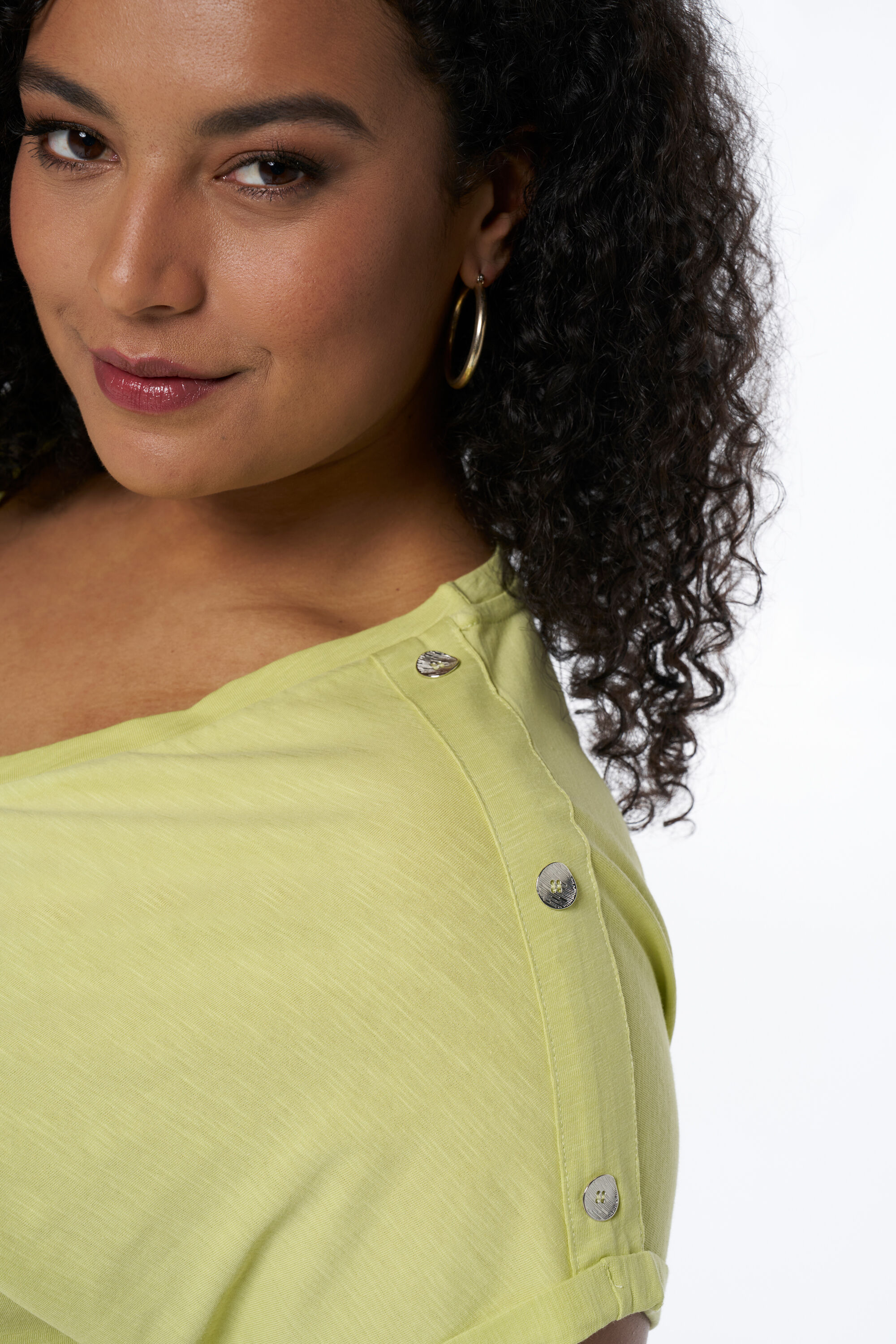 T-shirt &agrave; boutons image number 4