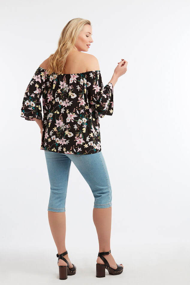 Jean jegging court image number 3