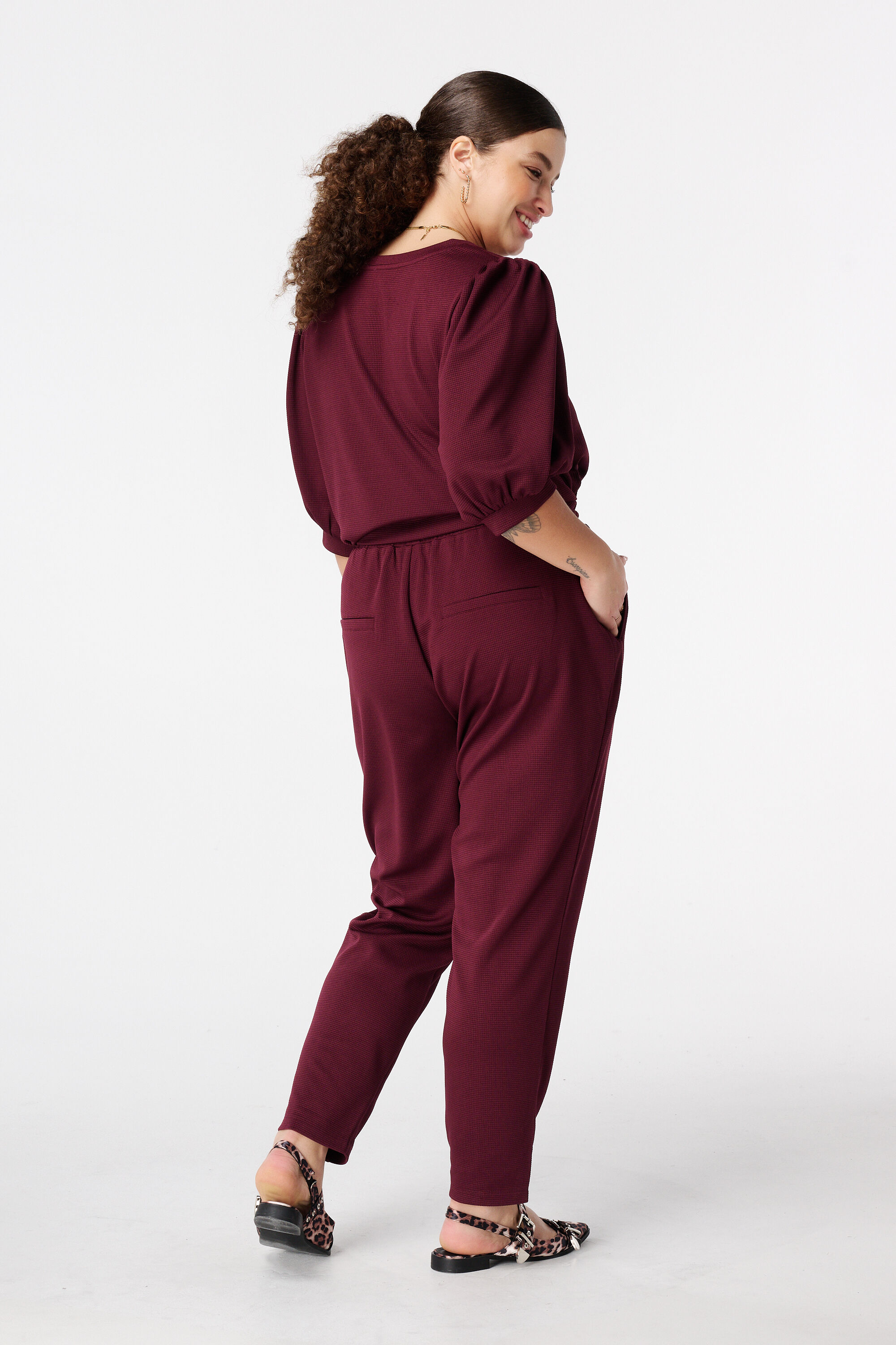 Pantalon avec cordon coulissant image number 3