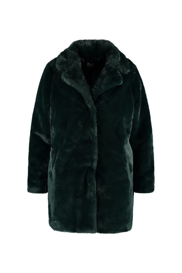 Manteau en fausse fourrure image number 1
