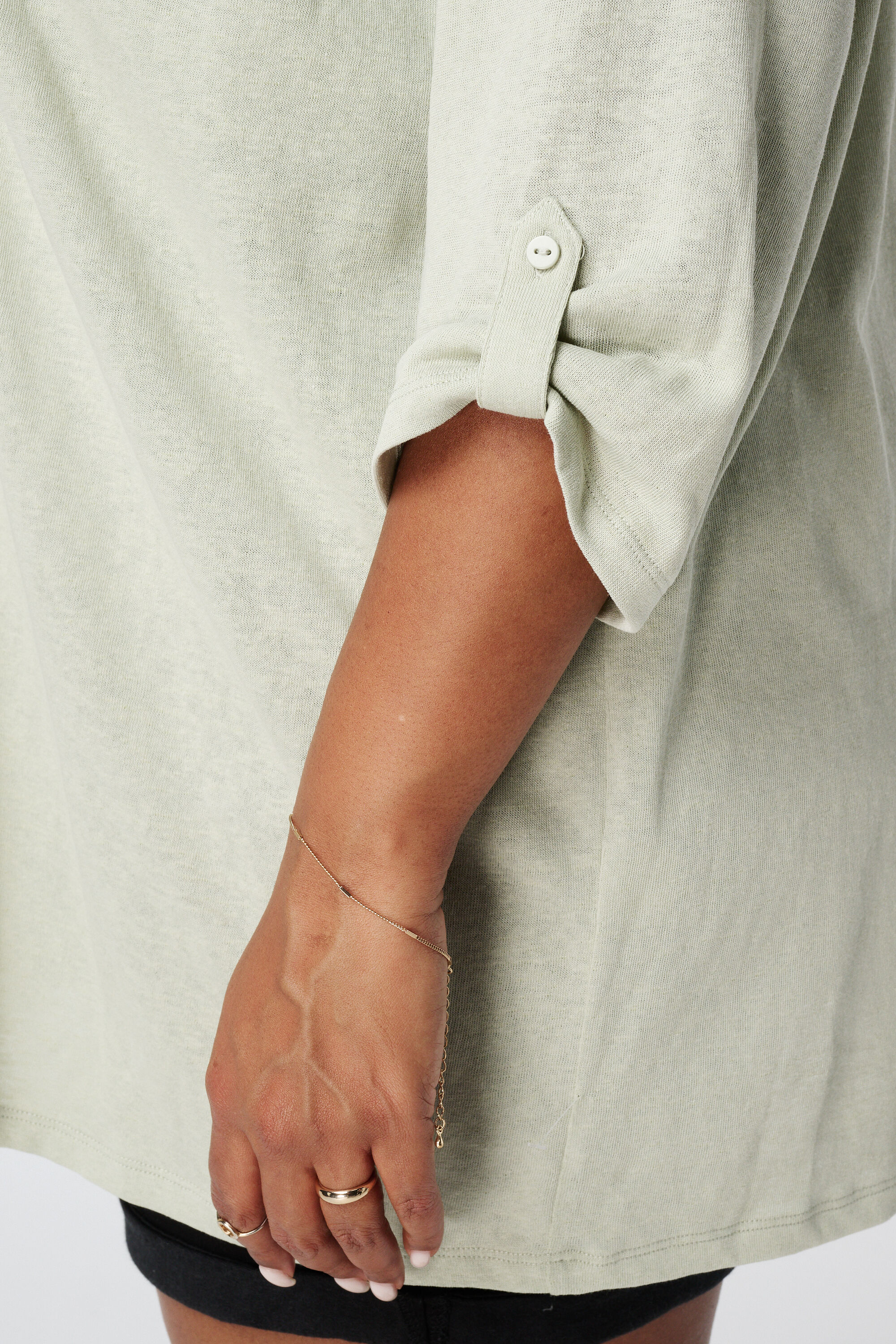 Gilet avec manches trois quarts image number 4